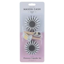 48 Prosecco Cupcake Case & Toppers