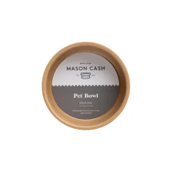 Cane Lettered Cat Bowl 13cm