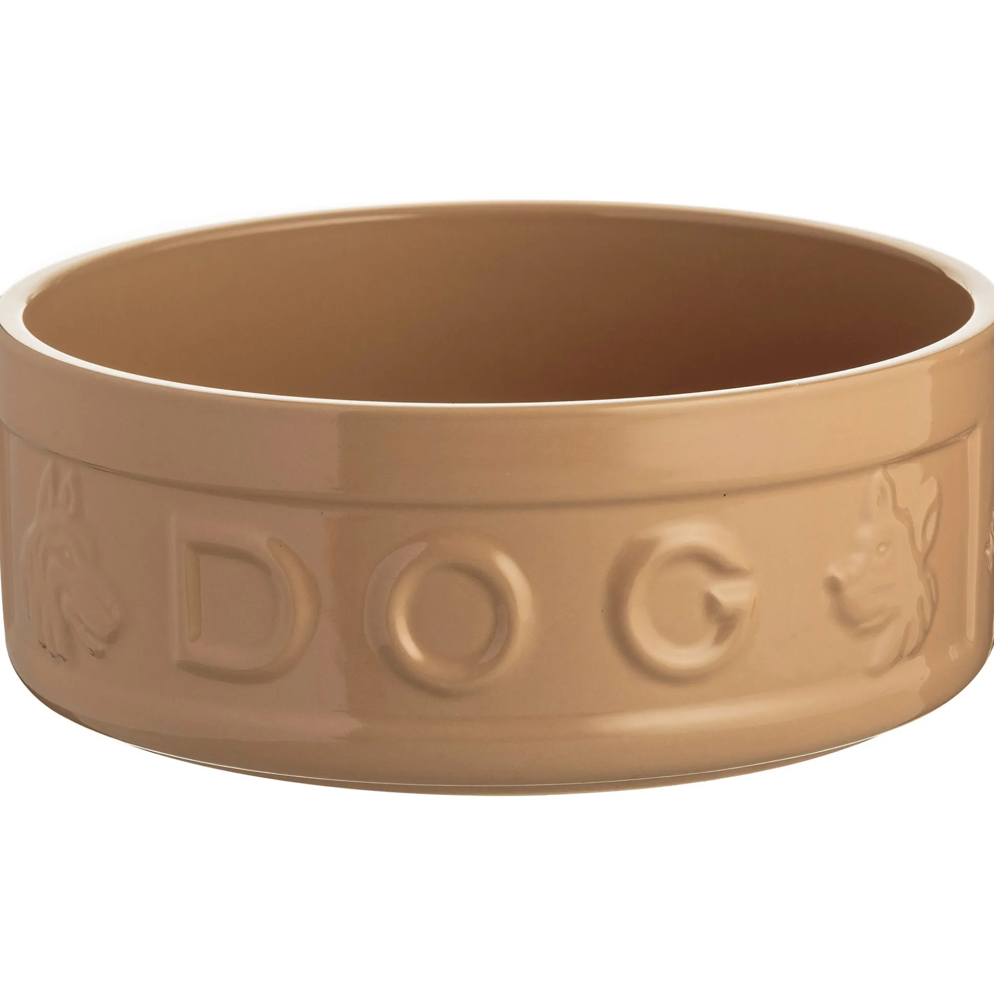 Cane Lettered Dog Bowl 25cm