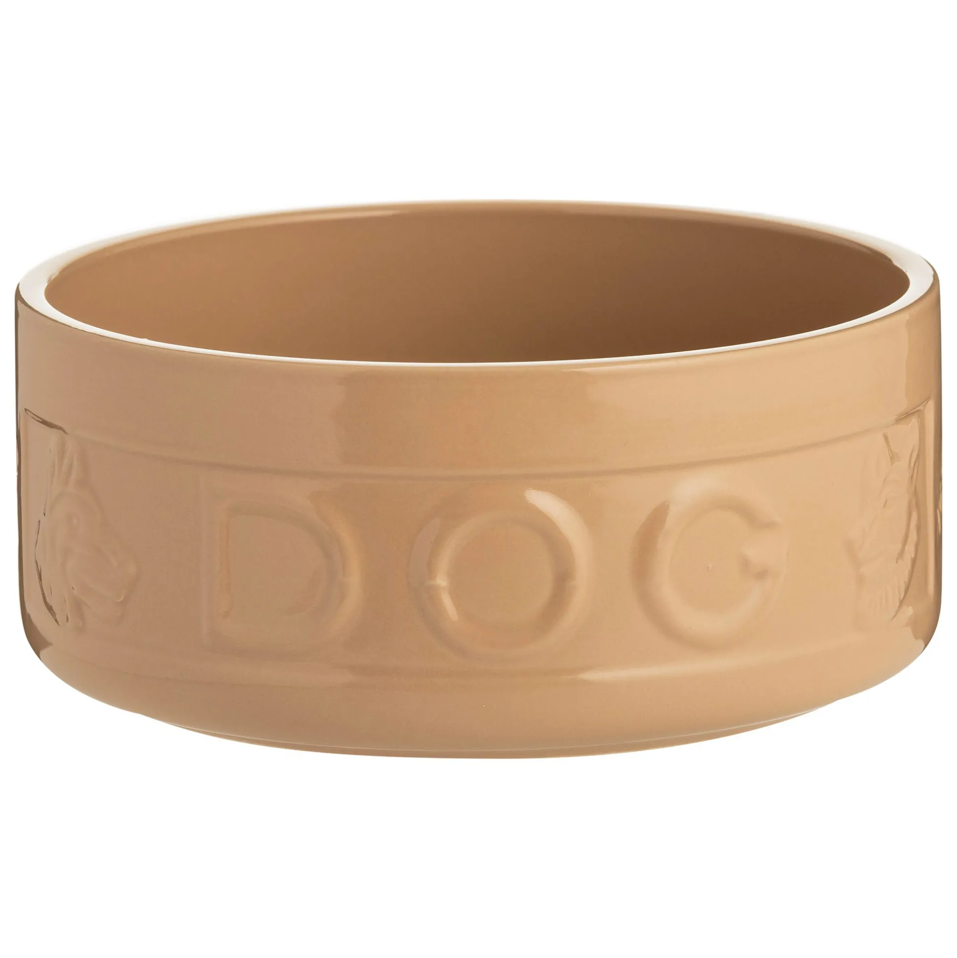 Cane Lettered Dog Bowl 20cm