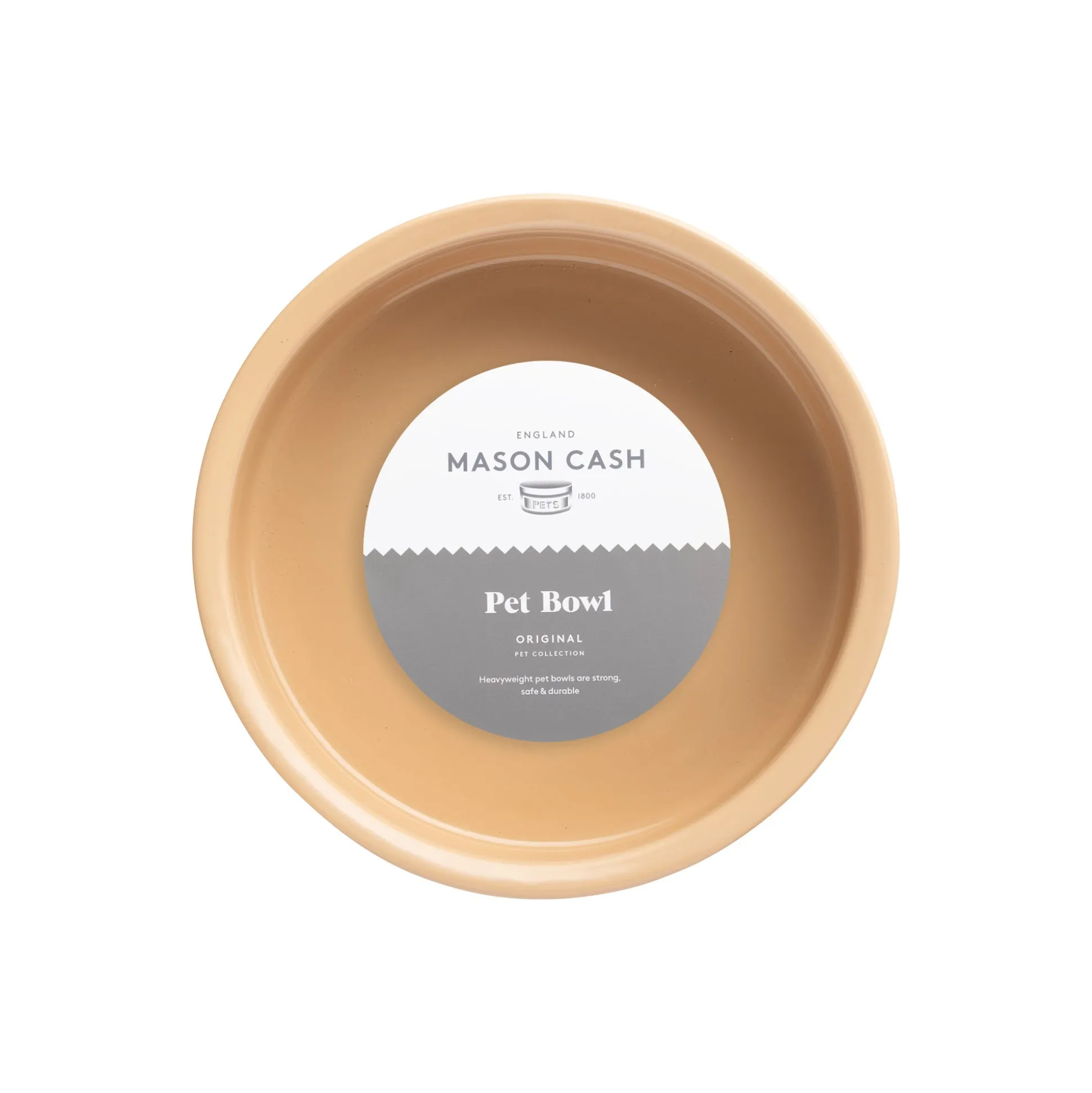 Cane Lettered Dog Bowl 20cm