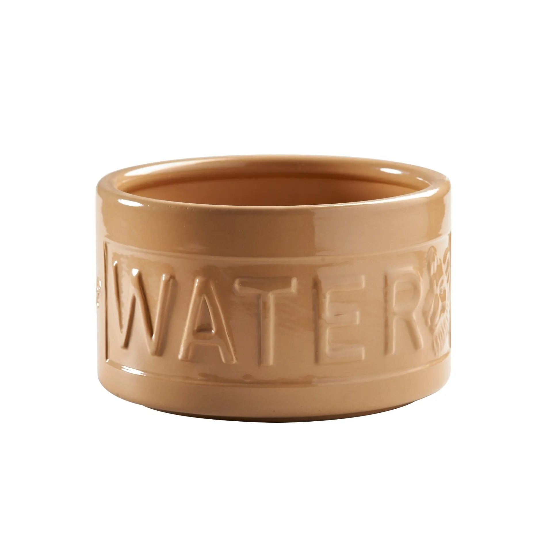 Cane Lettered Dog Water Bowl 15cm