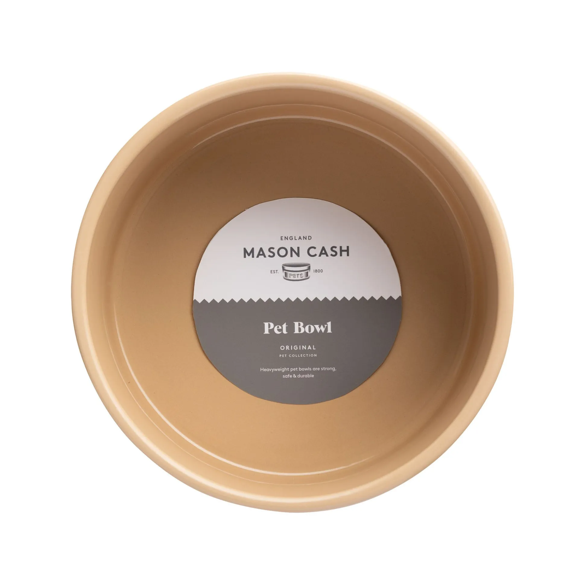 Cane Lettered Dog Water Bowl 20cm