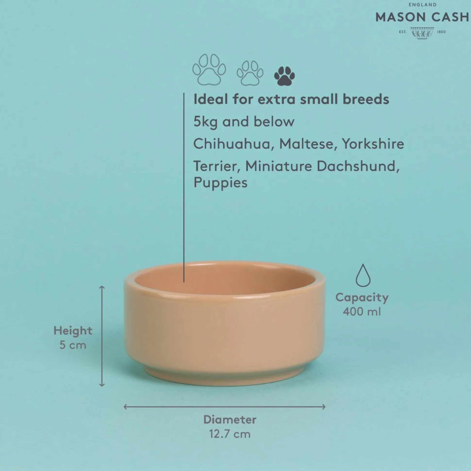 Cane Pet Bowl 13cm
