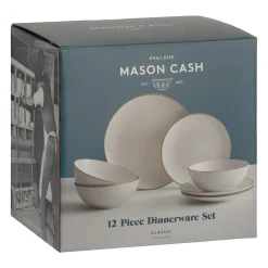 Classic Collection Cream 12 Piece Dinner Set