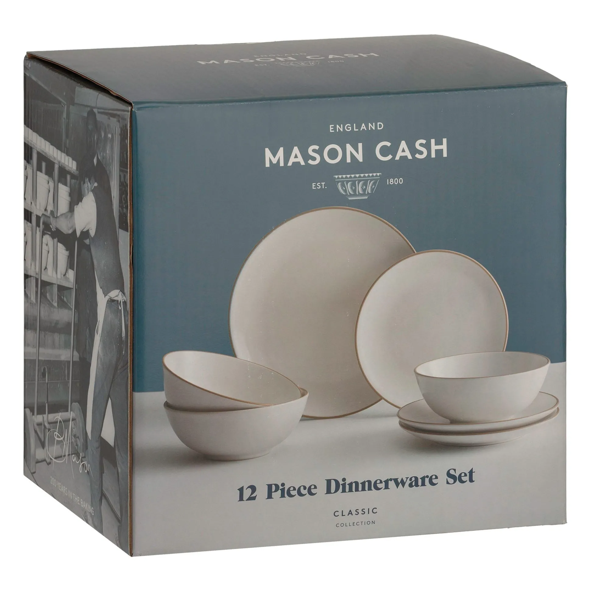 Classic Collection Cream 12 Piece Dinner Set