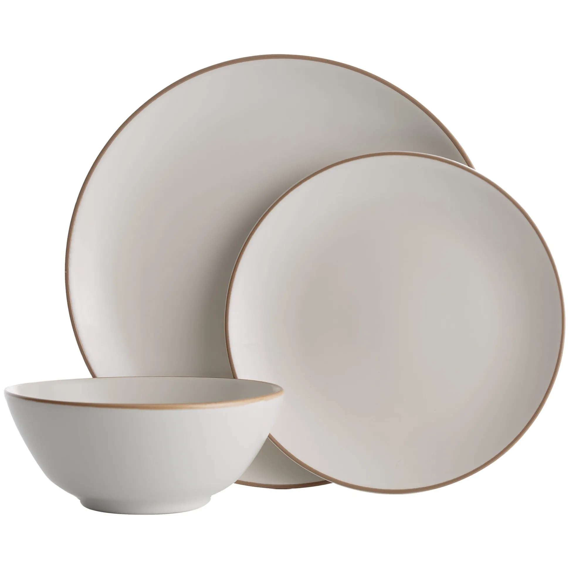 Classic Collection Cream 12 Piece Dinner Set