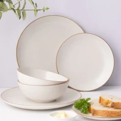 Classic Collection Cream 12 Piece Dinner Set
