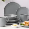 Classic Collection Set Of 4 Grey Mugs 400ml