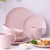 Classic Collection Set Of 4 Pink Bowls 17cm