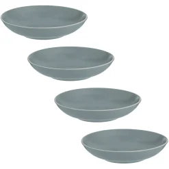 Classic Collection Set Of 4 Grey Pasta Bowls