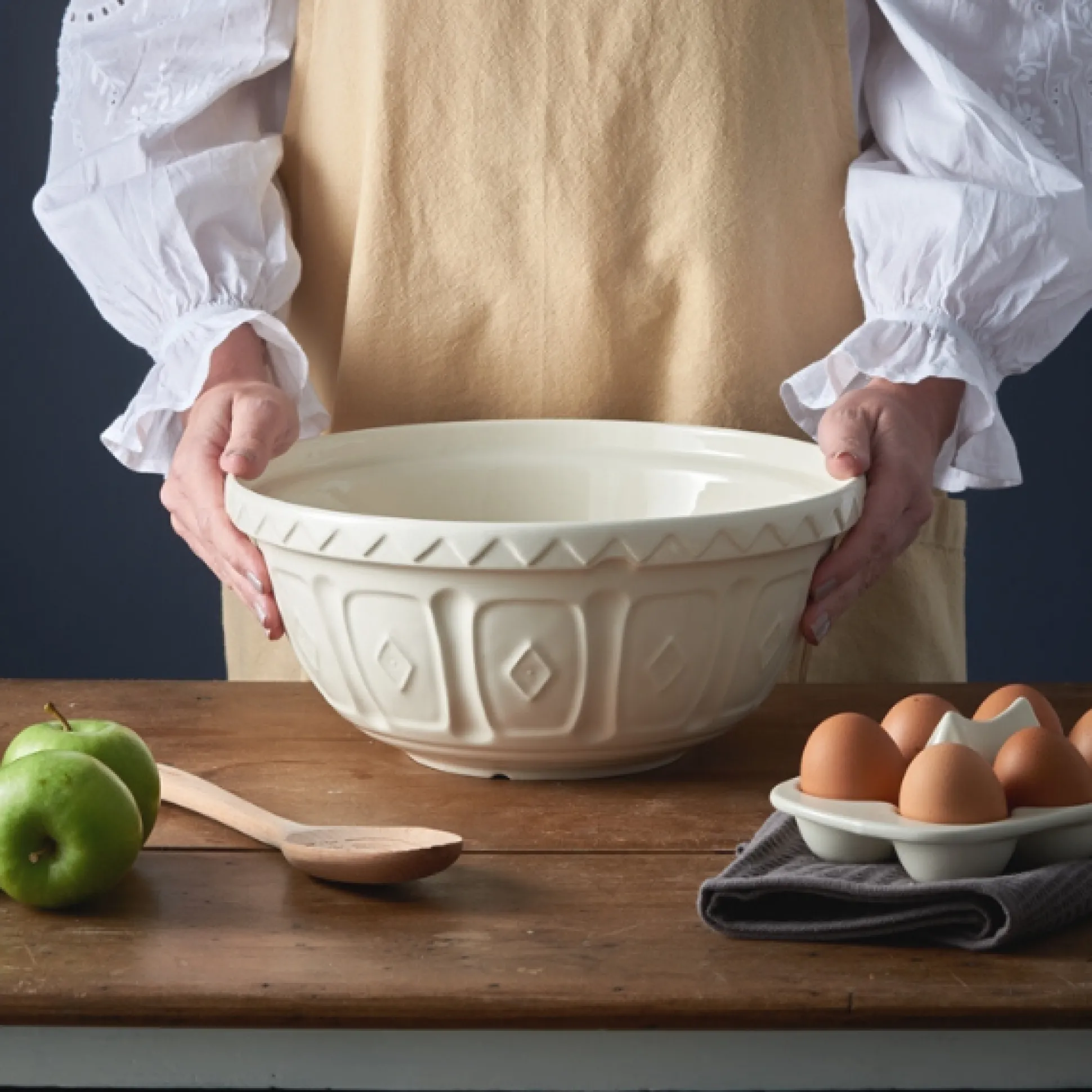 Colour Mix S12 Cream Mixing Bowl 29cm