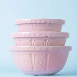Colour Mix S18 Powder Pink Mixing Bowl 26cm