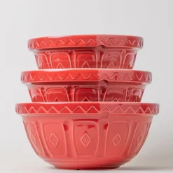 Colour Mix S24 Red Mixing Bowl 24cm