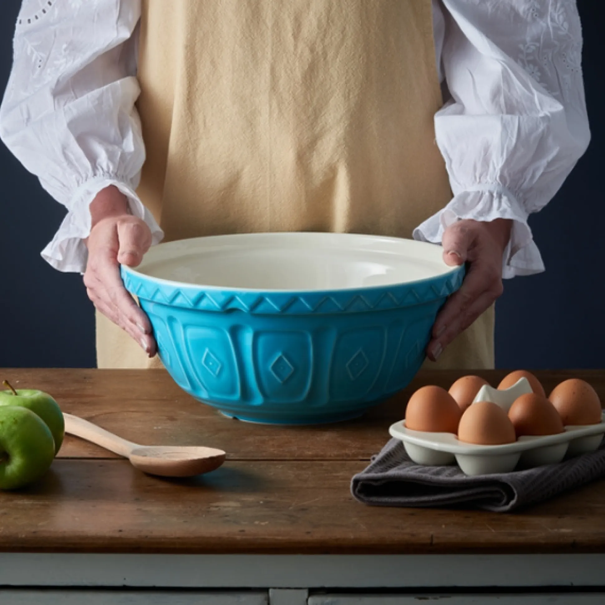 Colour Mix S12 Turquoise Mixing Bowl 29cm