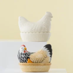 Cream Hen Nest