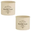 Heritage Set Of 2 Herb Planters