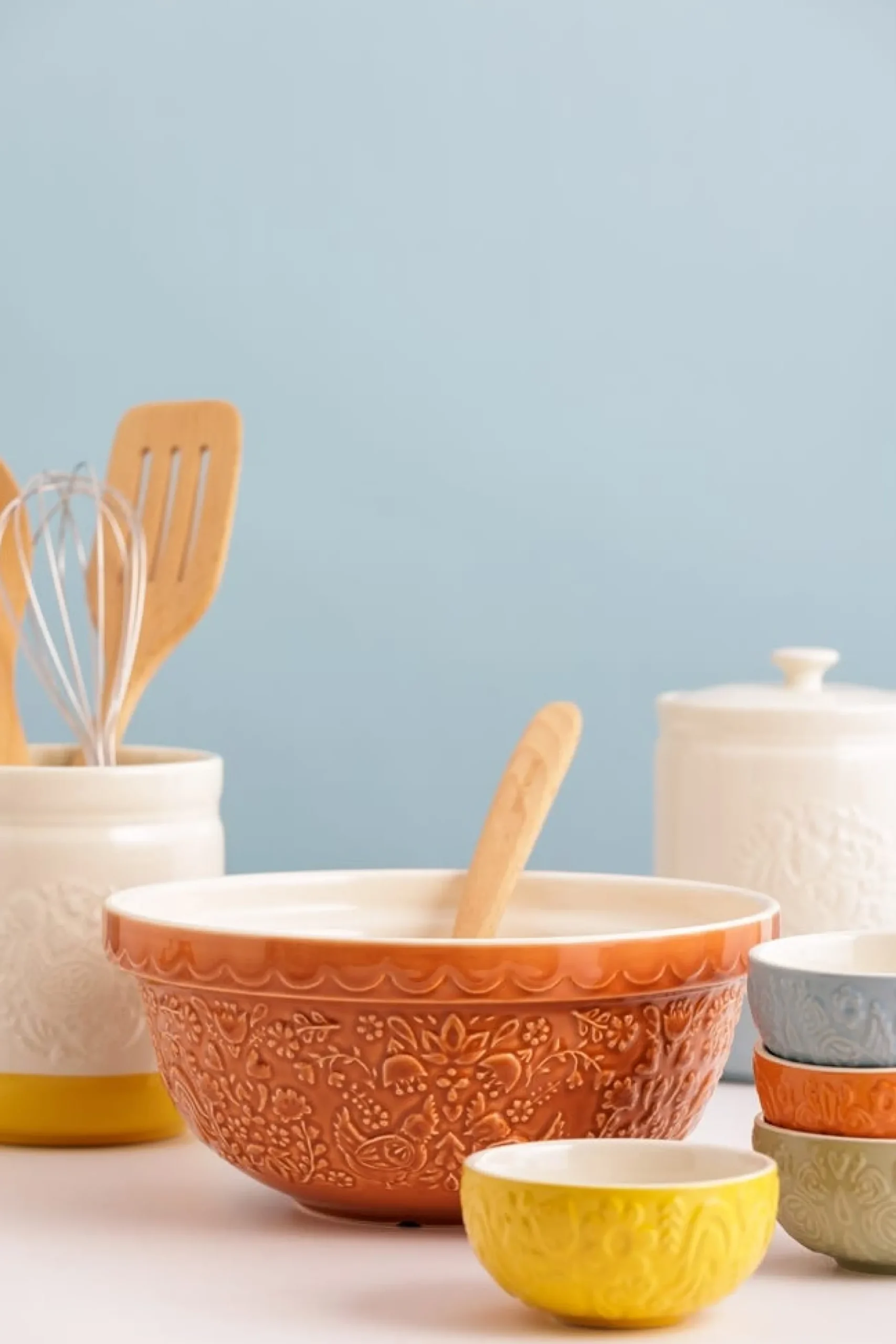 Home To Roost S24 Orange Mixing Bowl 24cm