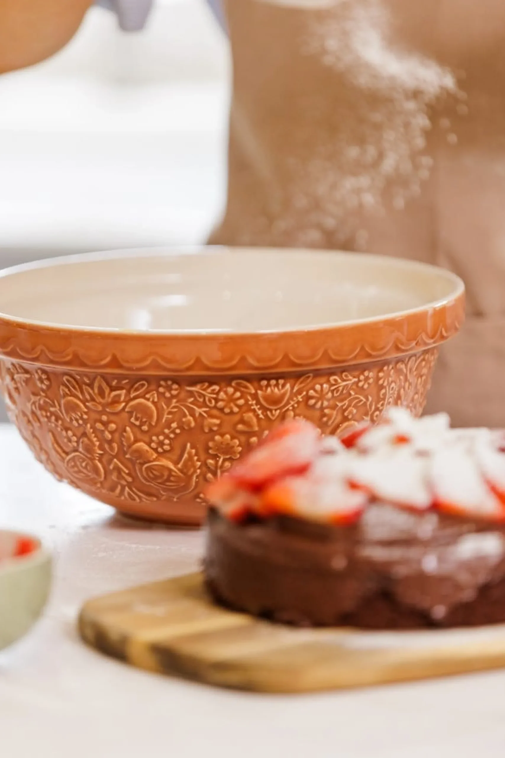 Home To Roost S24 Orange Mixing Bowl 24cm