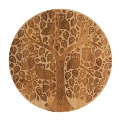 In The Forest Round Serving Board