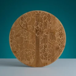 In The Forest Round Serving Board