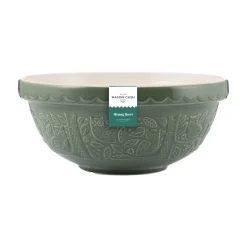 In The Forest S18 Green Owl Mixing Bowl 26cm