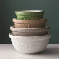 In The Forest S18 Stone Owl Mixing Bowl 26cm