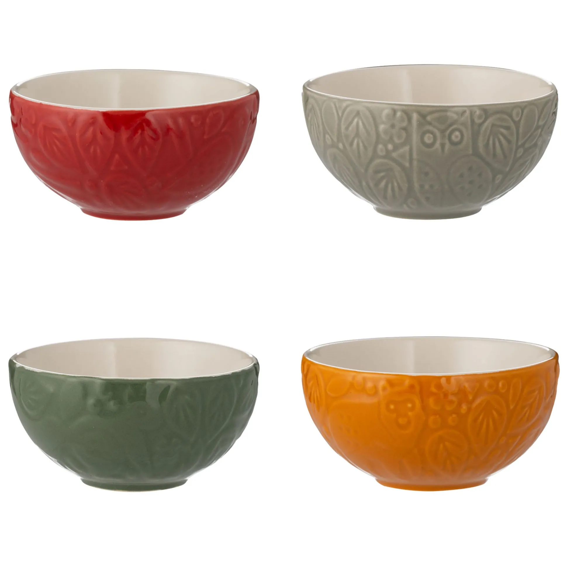 In The Forest Set 4 Mini Bowls