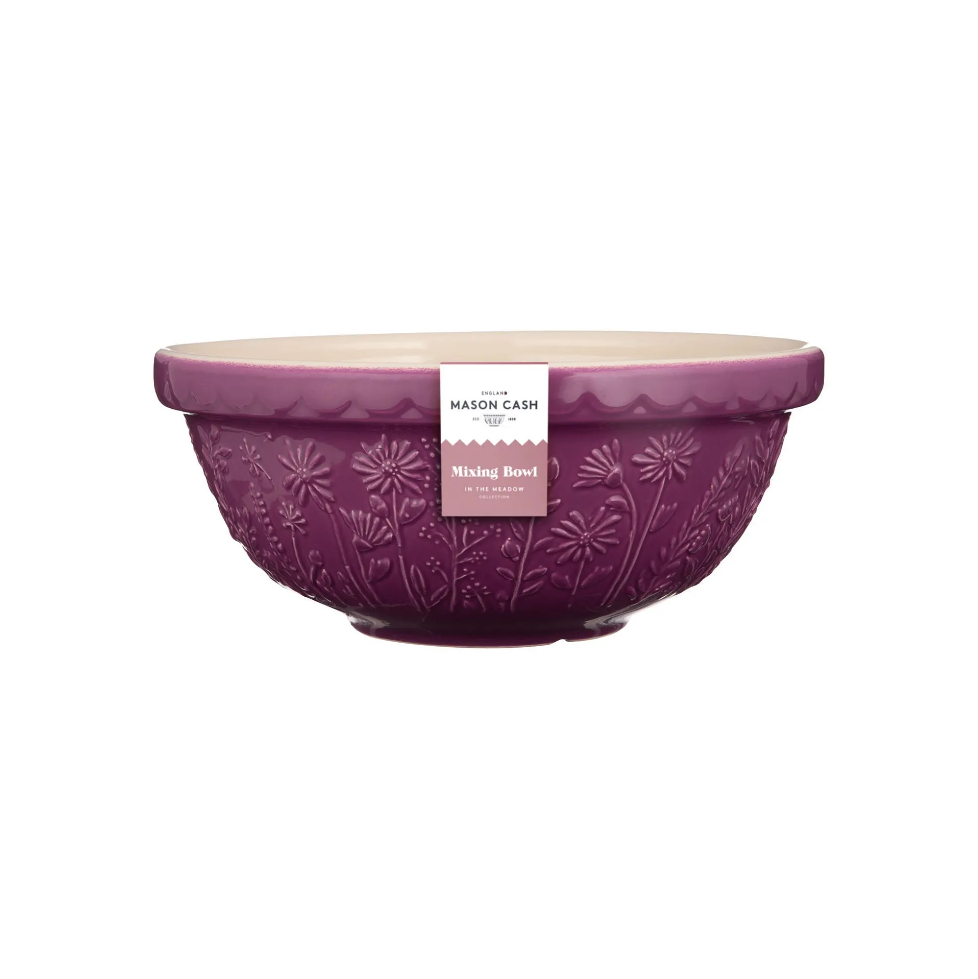 In The Meadow S18 Daisy Purple Mix Bowl 26cm