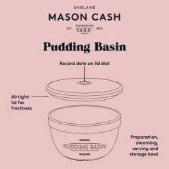 Innovative Kitchen Pudding Basin With Lid