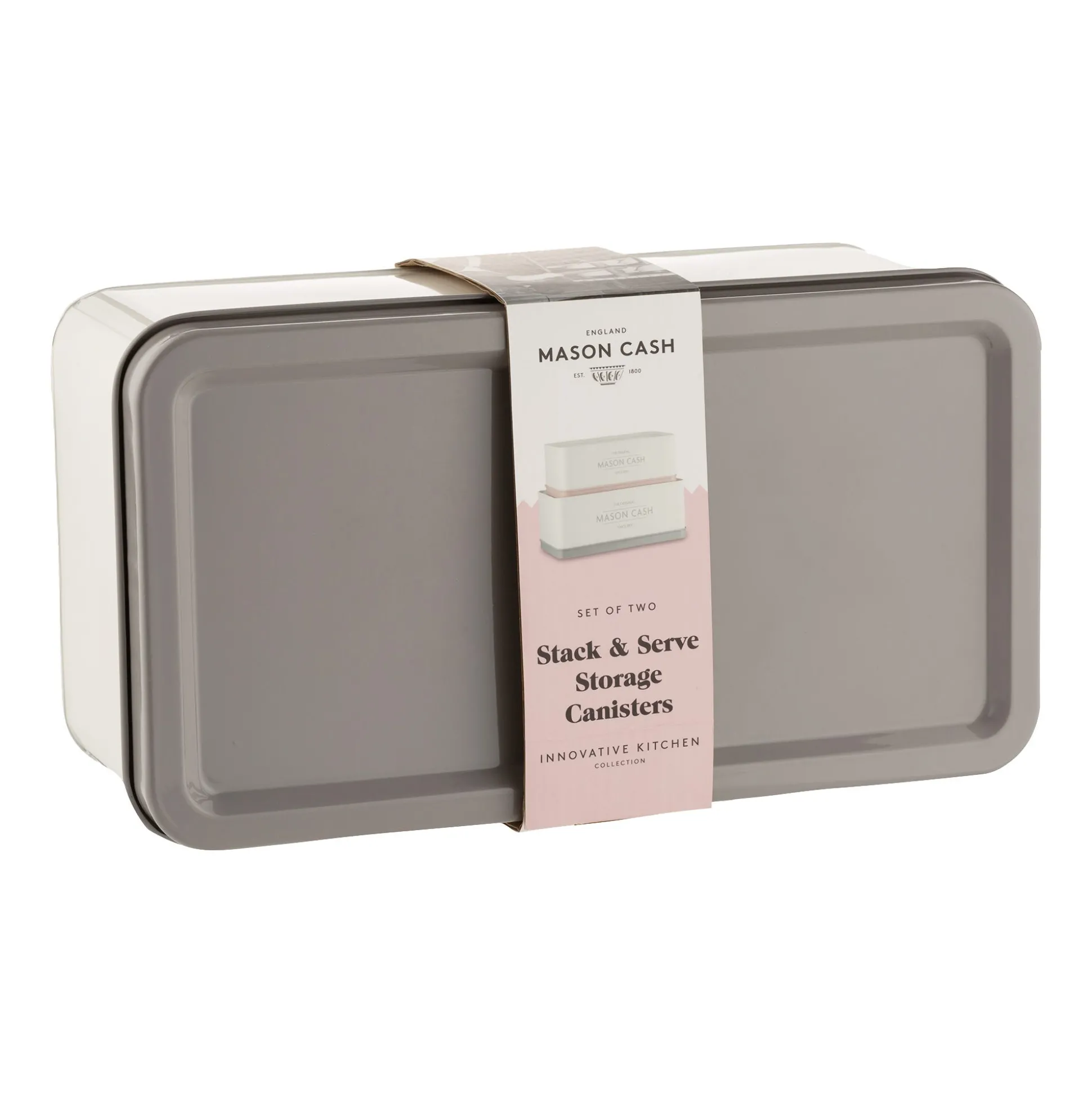 Innovative Kitchen Set Of 2 Rectangular Tins