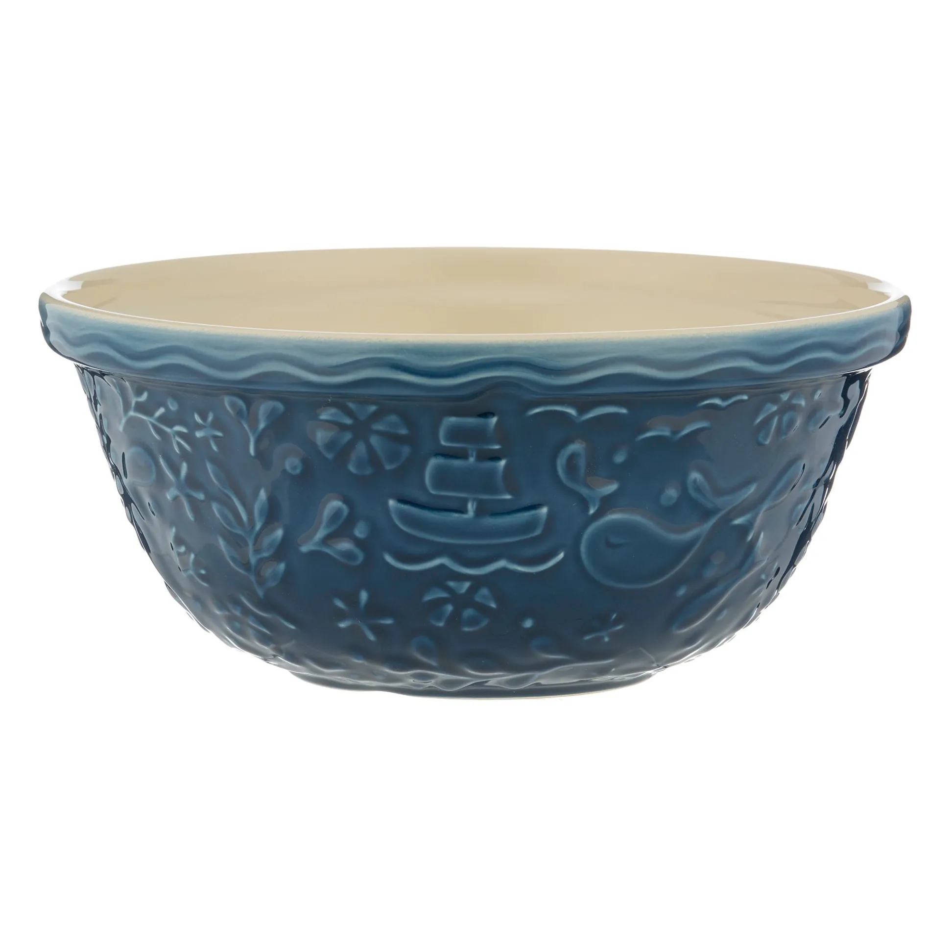 Nautical S12 Navy Boat Mixing Bowl 29cm