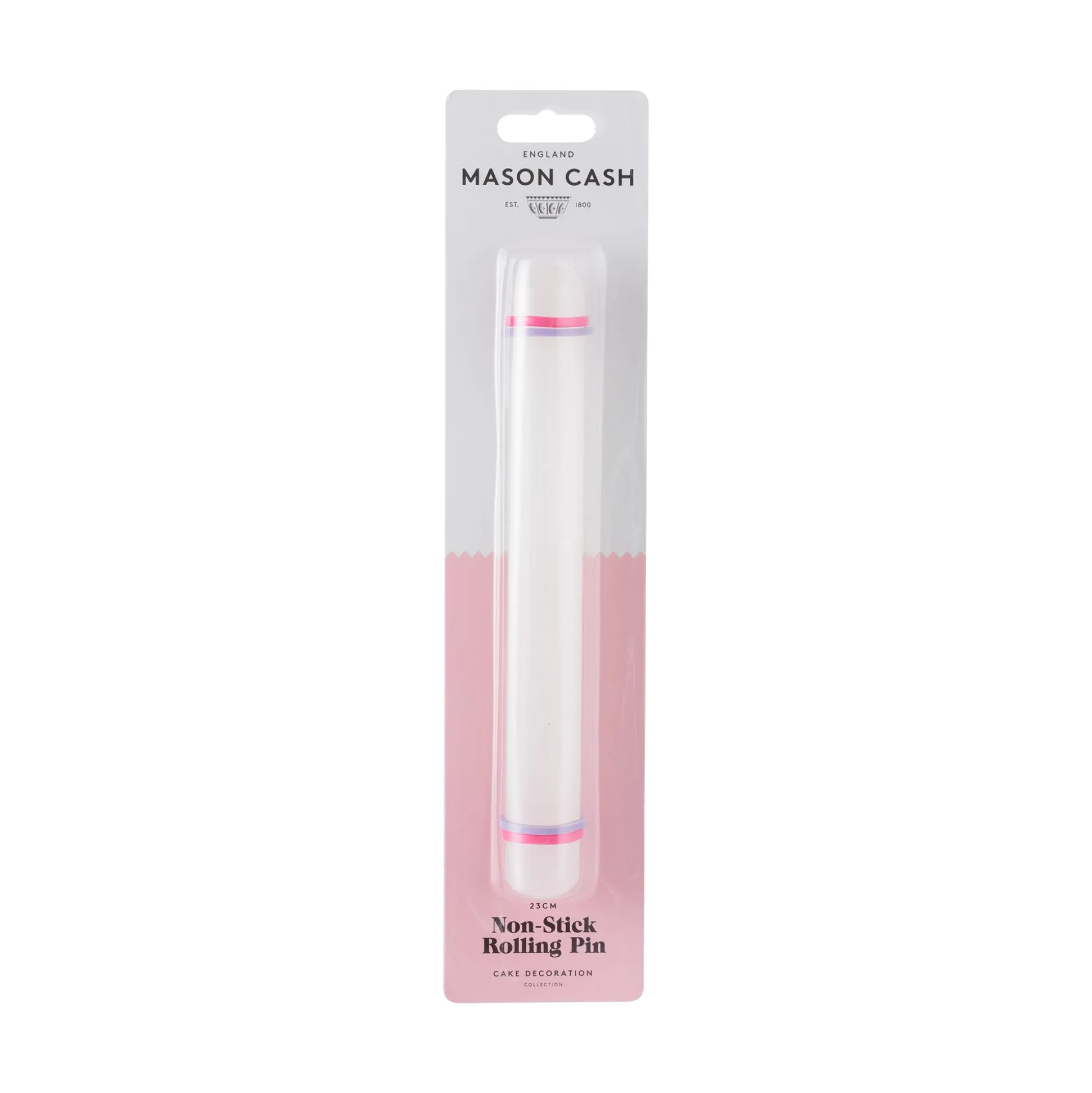 Non-Stick Rolling Pin With Sizing Rings