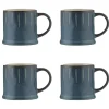 Originals Reactive Set Of 4 Blue Mugs 400ml