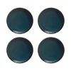 Reactive Blue Set Of 4 Side Plates