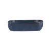 Reactive Blue Square Dish 24x24x5.5cm