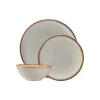 Reactive Cream 12 Piece Dinner Set M/O
