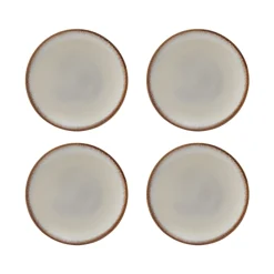Reactive Cream Set Of 4 Side Plates