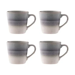 Reactive Fade Set Of 4 Mugs Grey