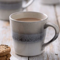 Reactive Fade Set Of 4 Mugs Cream