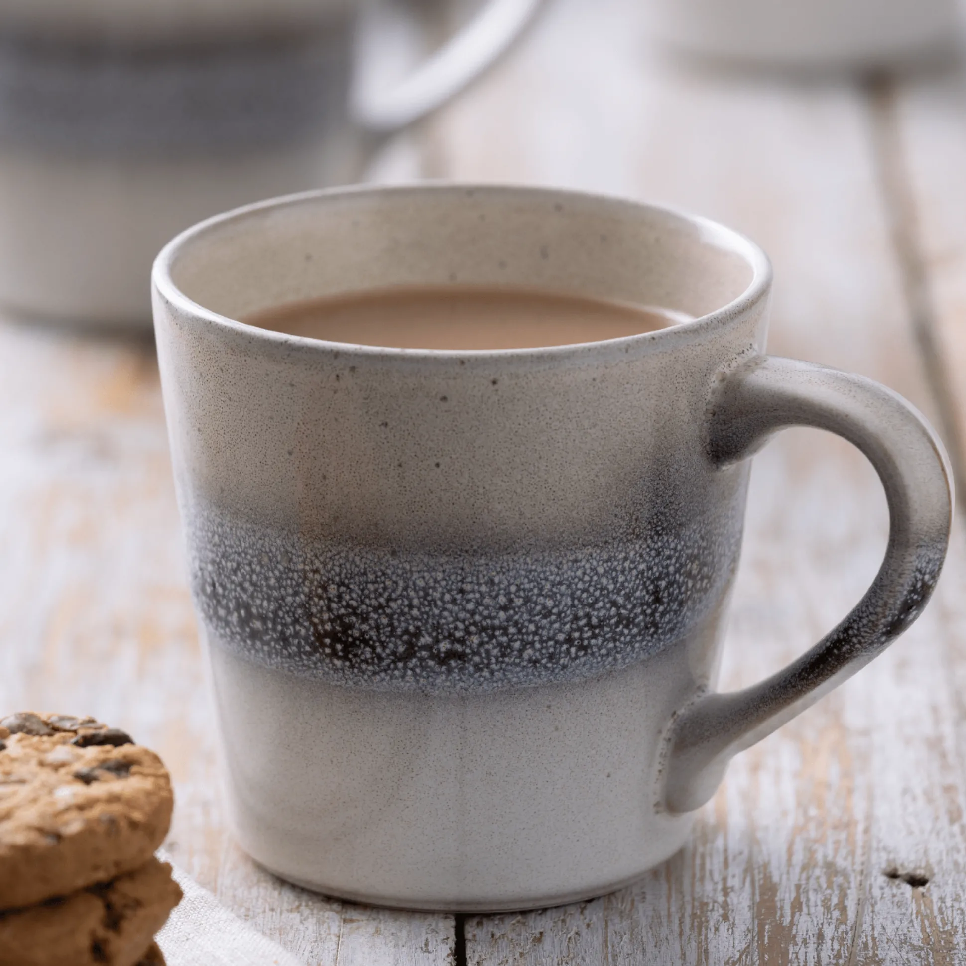 Reactive Fade Set Of 4 Mugs Cream