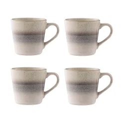 Reactive Fade Set Of 4 Mugs Cream
