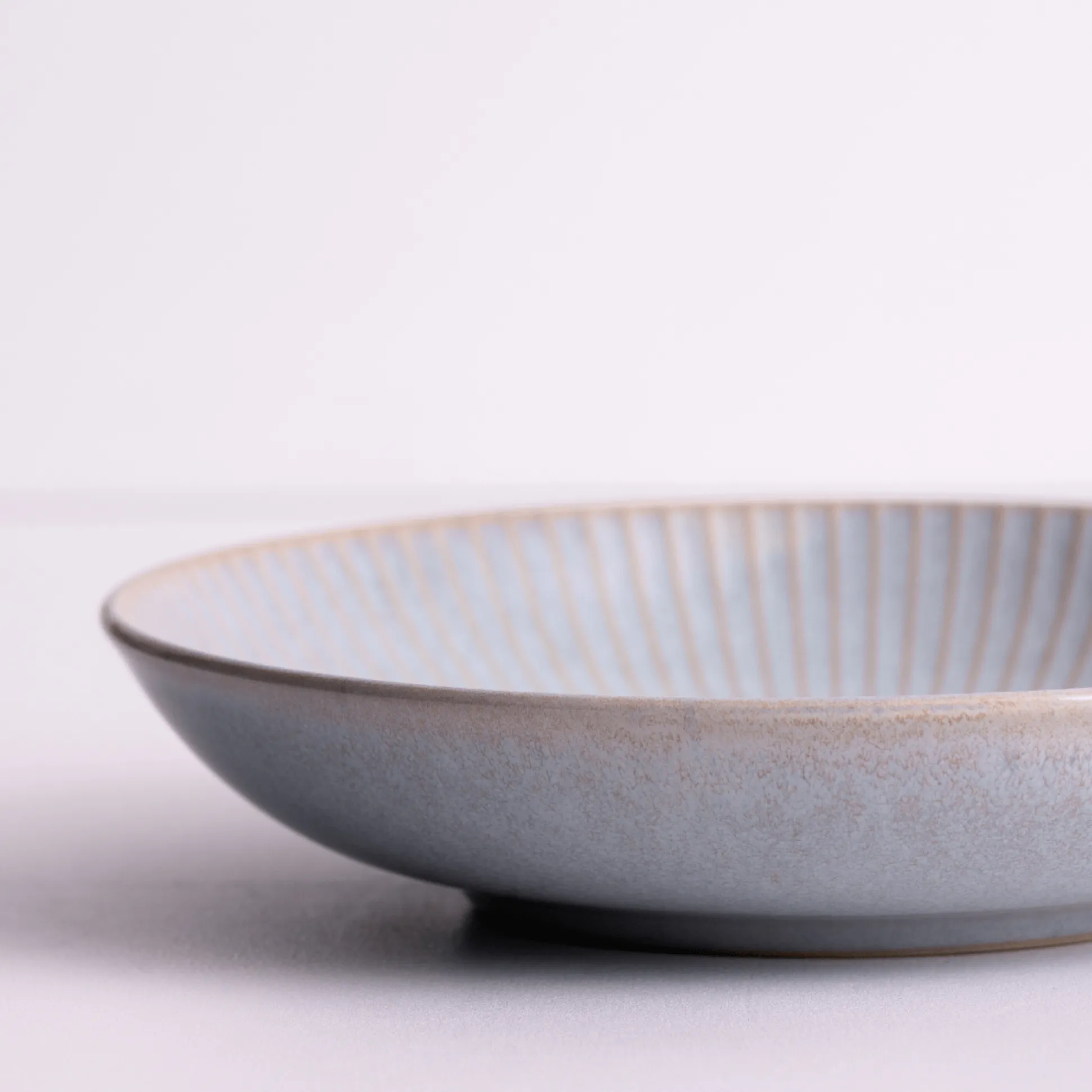 Reactive Linear Grey Set Of 4 Pasta Bowls