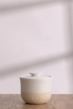 Rustic Charm Storage Jar 12x12.7cm