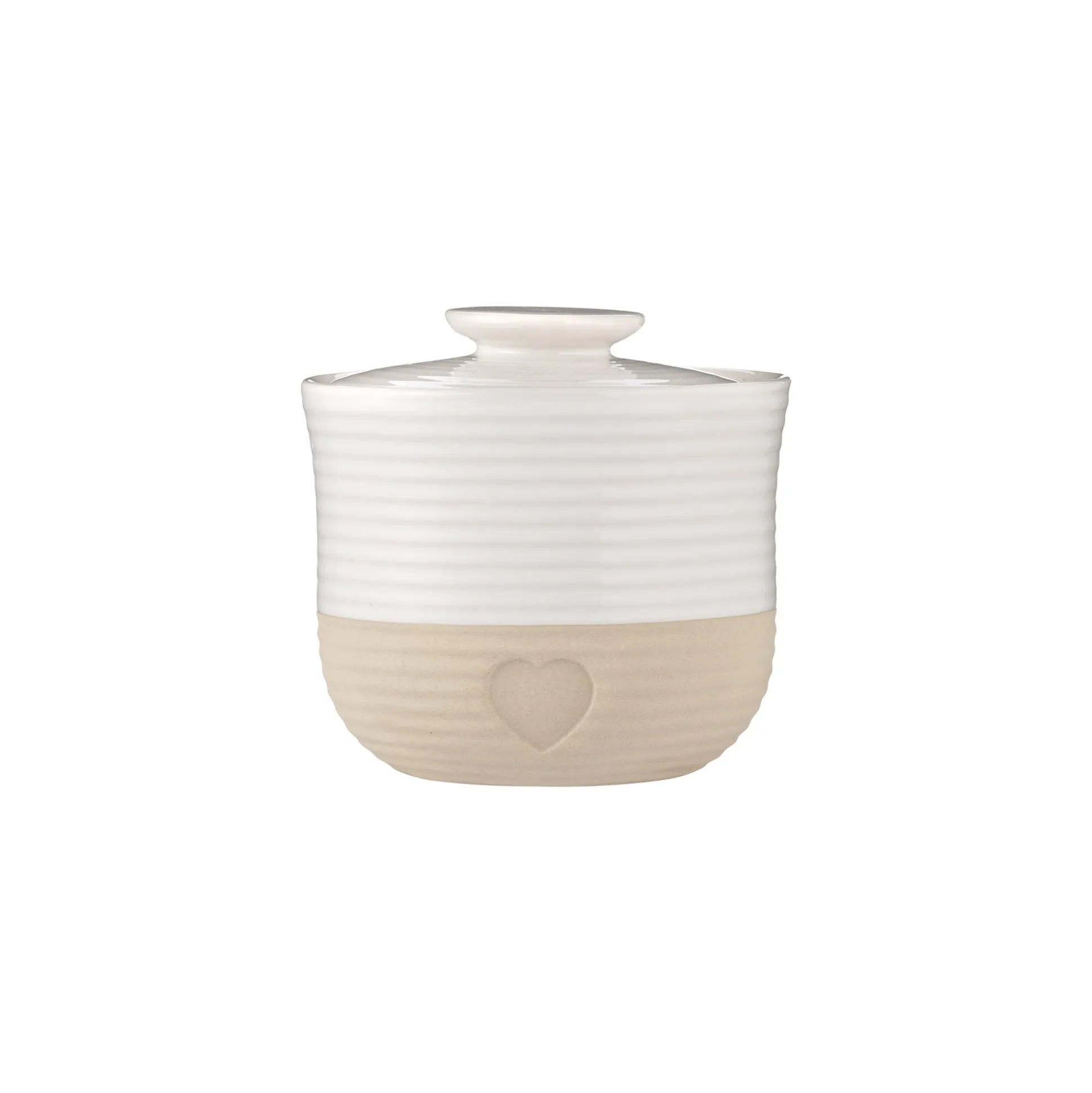 Rustic Charm Storage Jar 12x12.7cm