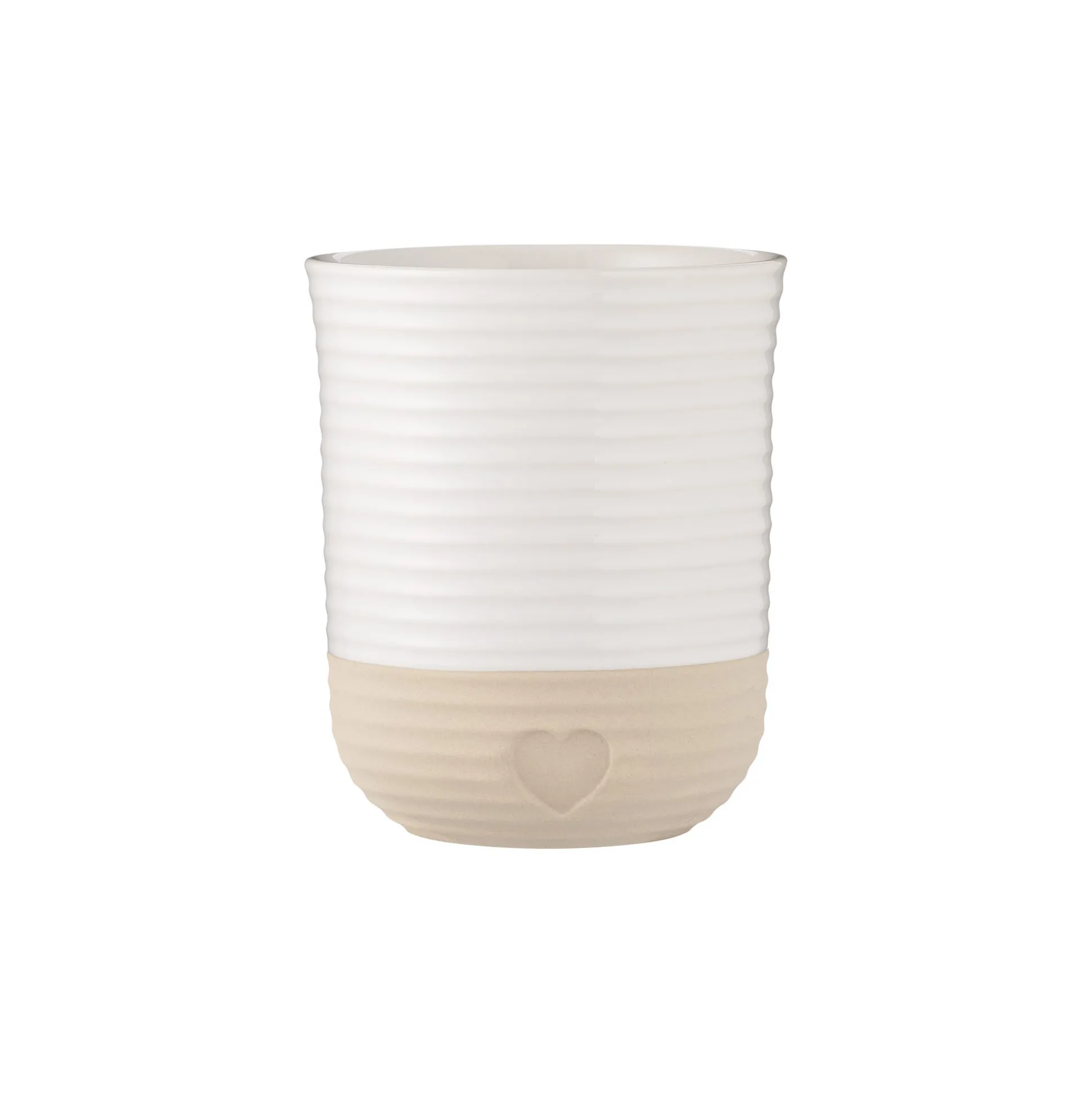 Rustic Charm Utensil Jar 15x12.5cm