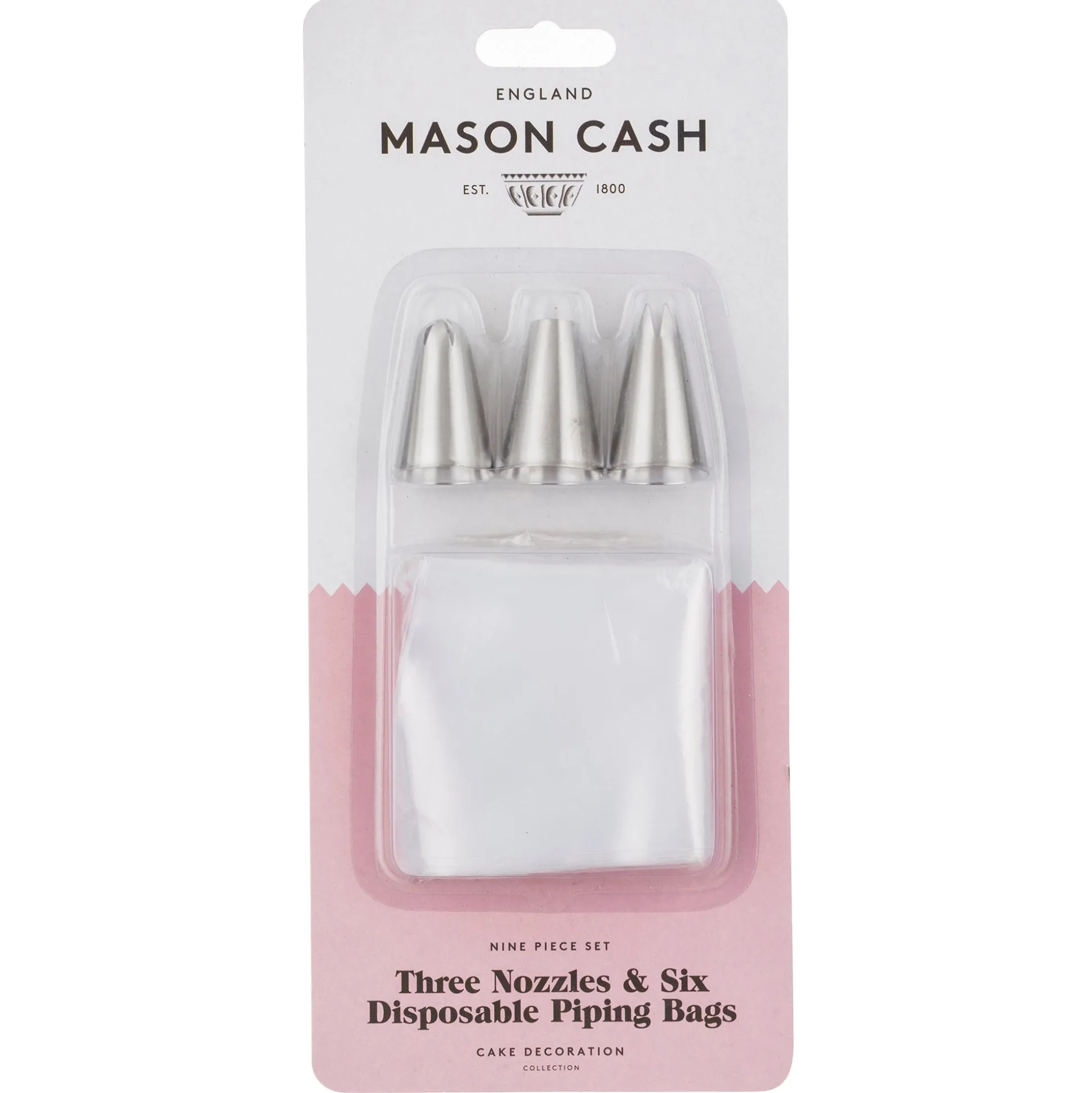 Set Of 3 Medium Nozzles 6 Bags