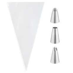 Set Of 3 Medium Nozzles 6 Bags