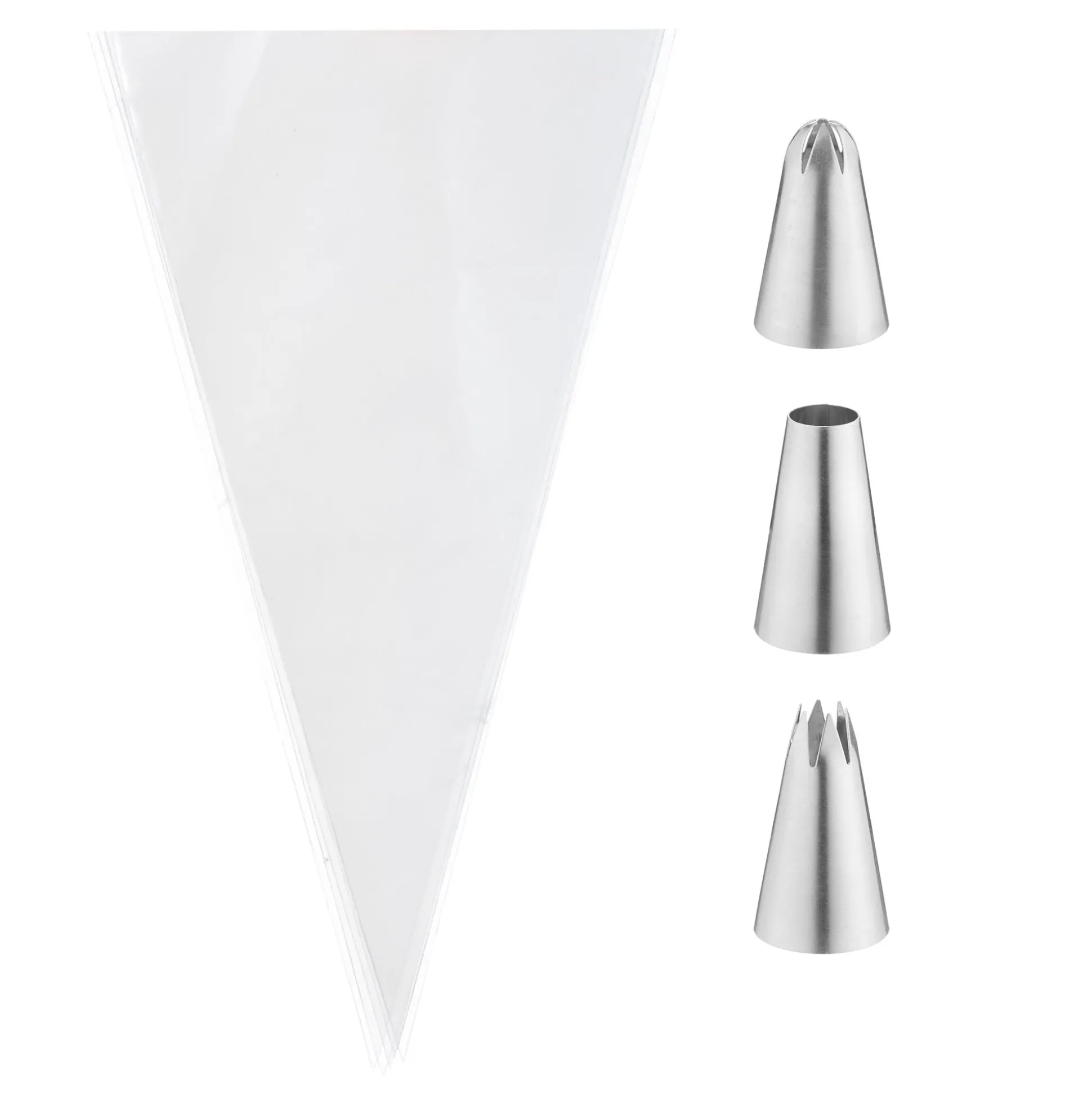Set Of 3 Medium Nozzles 6 Bags