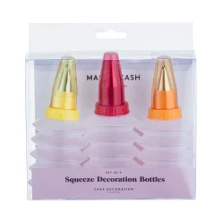 Set Of 3 Squeeze Bottles